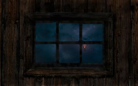 Window To The Night Sky By Edward Polo