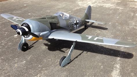 Parkzone Fw 190 Bnf Second Flight Focke Wulf 190a 8 Wwii Rc Warbird