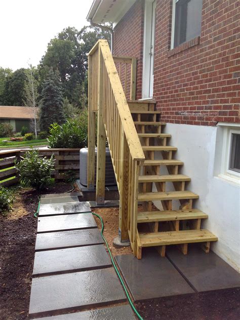 Diy Deck Stairs Gambaran