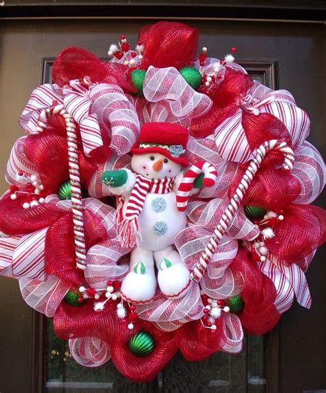 Diy Garland Christmas Wreath Idalias Salon