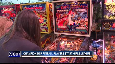 Pinball Players Start Ladies League Compete In Championship