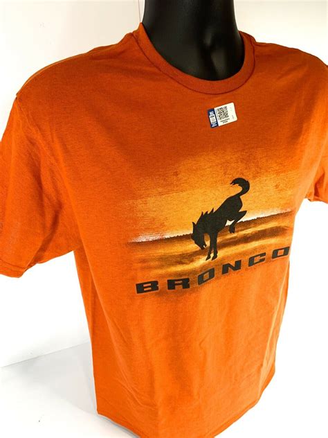 New 2021 Ford Bronco Burnt Orange Desert T Shirt Goodspeed