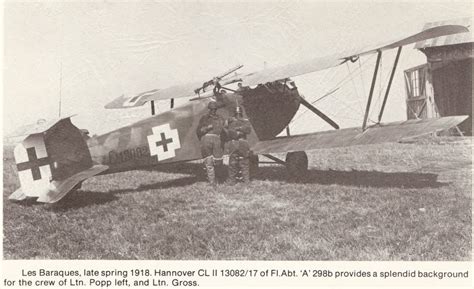Hannover Clii Aircraft Investigation Wwi Aircraft