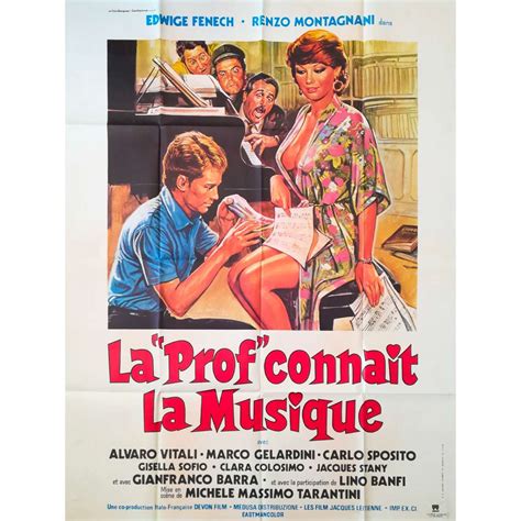 L INSEGNANTE VIENE A CASA French Movie Poster 47x63 In 1978