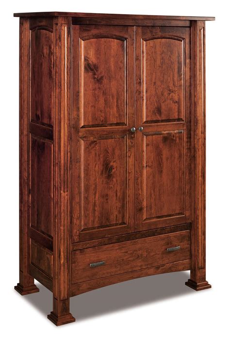 Lexington Wardrobe Armoire from DutchCrafters Amish Furniture