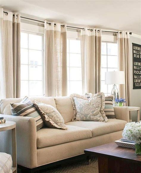 Diy Living Room Curtains Design Ideas
