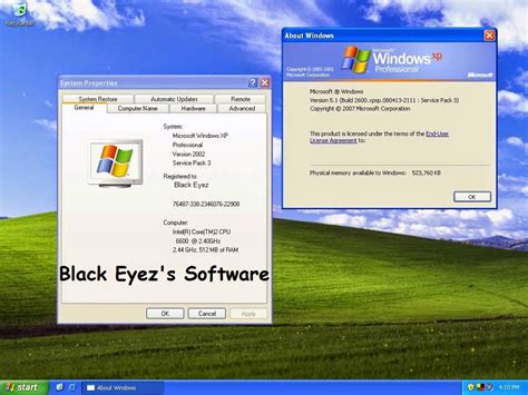 Windows Xp Service Pack 3 Installer Black Eyezs Softwares
