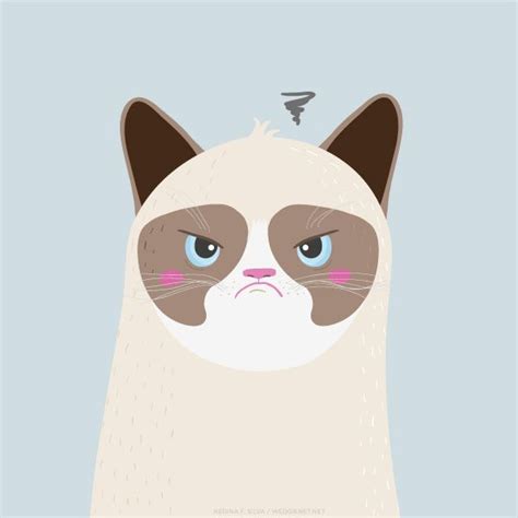 Tard The Grumpy Cat Tard The Grumpy Cat Fan Art By