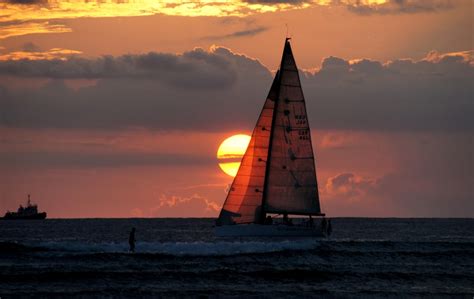 Free Images Beach Sea Coast Ocean Horizon Cloud Sun Sunrise Sunset Boat Sunlight