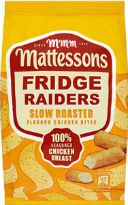 Buy Mattessons Fridge Raiders Roast Chicken Flavour Bites 60g Online