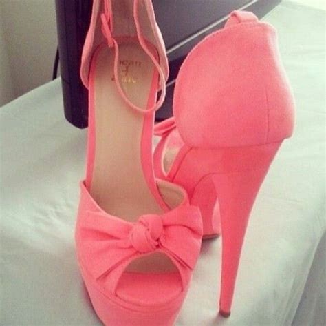 Pink Heels Heels Coral Shoes Pink Shoes