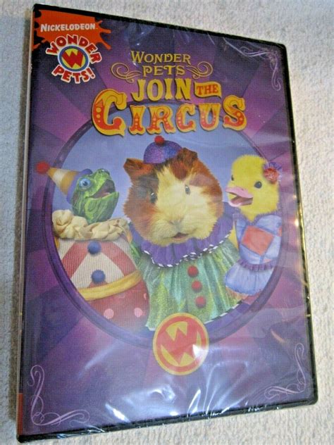 Wonder Pets Join The Circus Dvd 2009 Brand New Factory Sealed