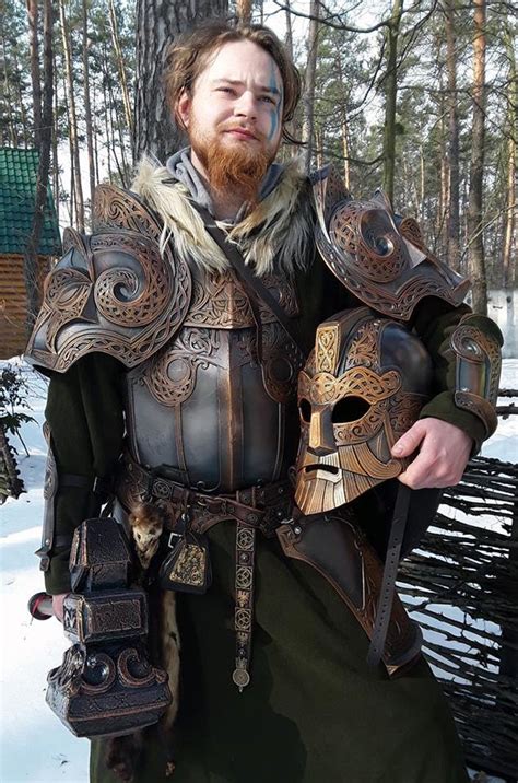 Dwarf Hips Armor Larp And Cosplay Armor Dwarven Armor Set Etsy In