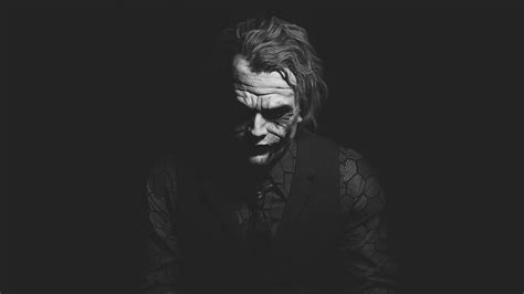 4k wallpapers of joker for free download. Download 1920x1080 Heath Ledger, Joker, Monochrome, Batman ...