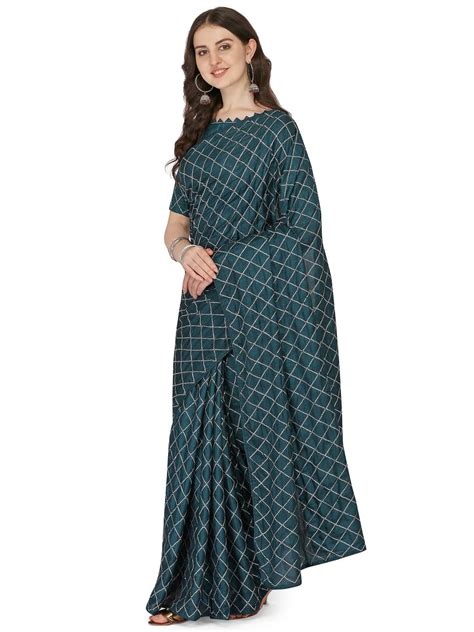 Buy Arriva Fab Women S Dora Silk Sequins Work Saree Briva1405 At Amazon In