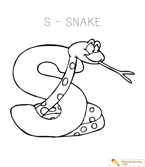 Letter S Coloring Pages For Preschoolers Coloring Pages