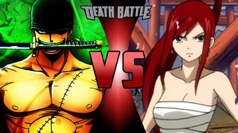 Death Battle Zoro Vs Erza - Death Battle Zoro vs Erza cover by scott910 on DeviantArt