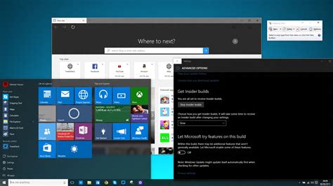 Hands On With Windows 10 Build 10134 Dark Microsoft Edge