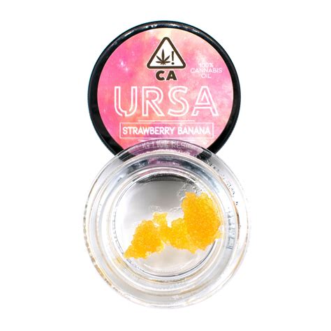 Ursa Extracts Strawberry Banana Live Resin 1g Leafly