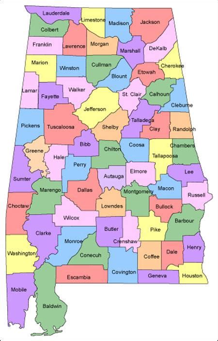 Printable Alabama Maps State Outline County Cities Printable Map