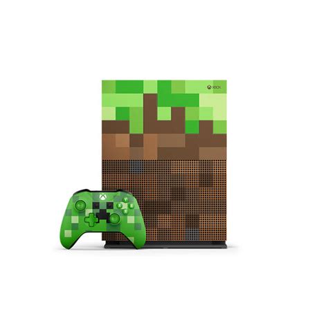Microsoft Xbox One S 1 Tb Minecraft Limited Edition Bundle Interdiscount