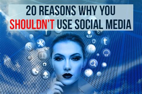 20 Reasons Not To Use Social Media Soapboxie