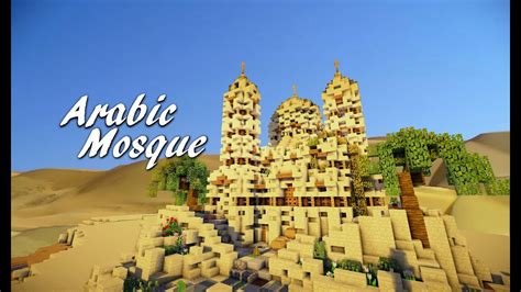 Minecraft Arabic Mosque Showcase By Martzert Youtube