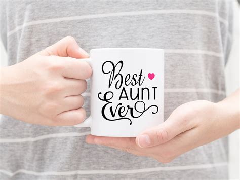 Coffee Mug Best Aunt Ever Favorite Aunt Niece Nephew Baby Etsy
