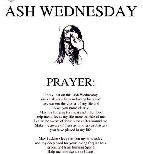 Ash Wednesday Quotes And Inspirational Prayers