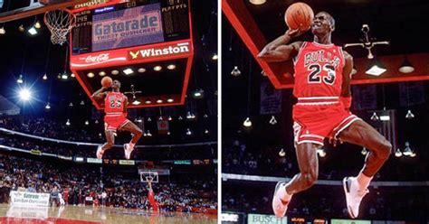 The Story Behind Michael Jordans Iconic Dunk Shot Wow Video Ebaum