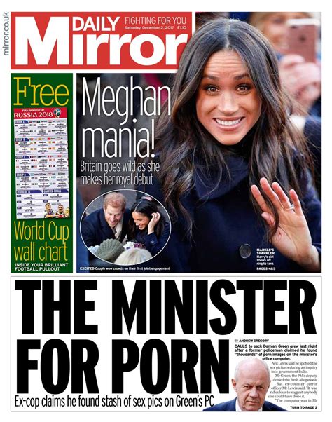 Daily Mirror Front Cover Daily Mirror Front Pages 2019