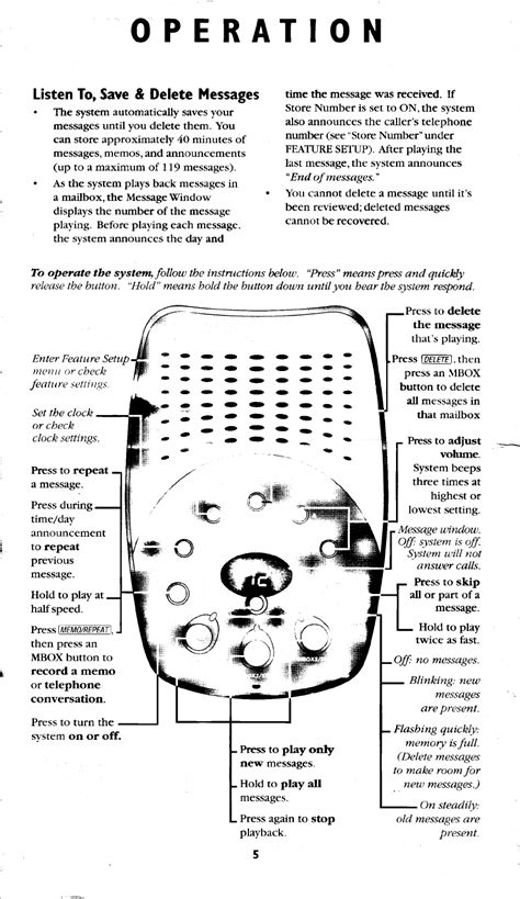 Page 6 Of Atandt Answering Machine 1726 User Guide