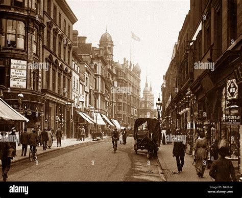 Birmingham Bull Street Early 1900s Stock Photo Alamy