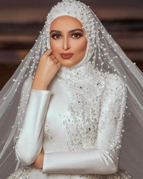 Muslim Mermaid Wedding Dresses With Detachable Train Tanya Bridal