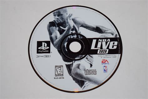 Nba Live 99 Playstation Ps1 Video Game Disc Only 14633079180 Ebay