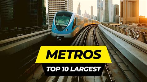 Top 10 Largest Metro Systems In The World 2024 Youtube