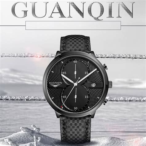 Cheap Chinese Watch Review 5 Guanqin Gj16022 Quartz Chronograph