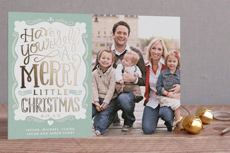 If you are a fan of them like me, head to minted today and get started without all of the. HOLIDAY CARDS FROM MINTED - Katie Did What