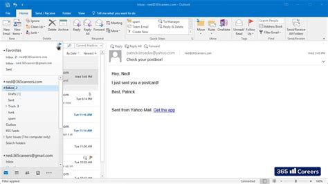 The New Interface Of Outlook Online Lecture Lecturio
