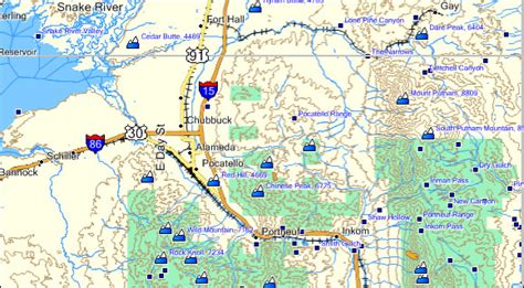 Idaho Topo Garmin Compatible Map Gpsfiledepot