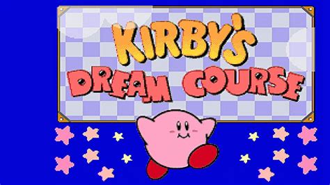 Kirby Dream Course Cream Golf YouTube