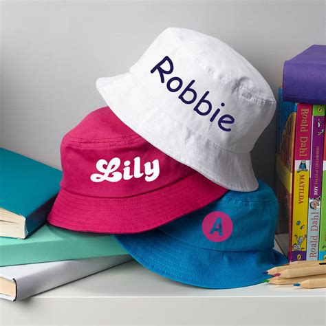 Personalised Childrens Sun Hat By Simply Colors