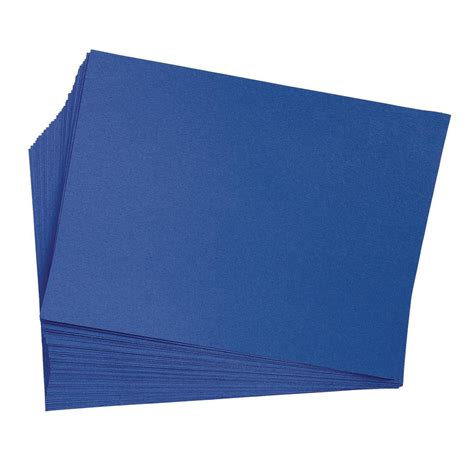 Dark Blue 9 X 12 Heavyweight Construction Paper Pack 50 Sheets