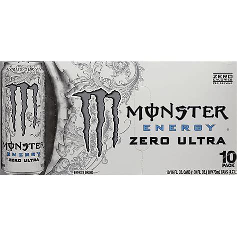 Monster Zero Ultra Energy Drink Sports And Energy Miller And Sons