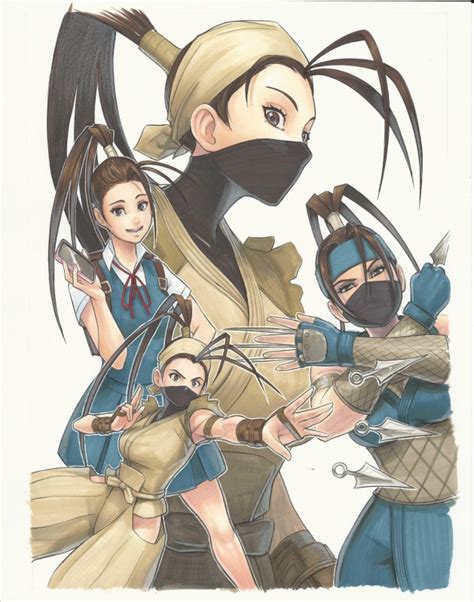 New Street Fighter Legends Ibuki Full Colour Cover In Inkink