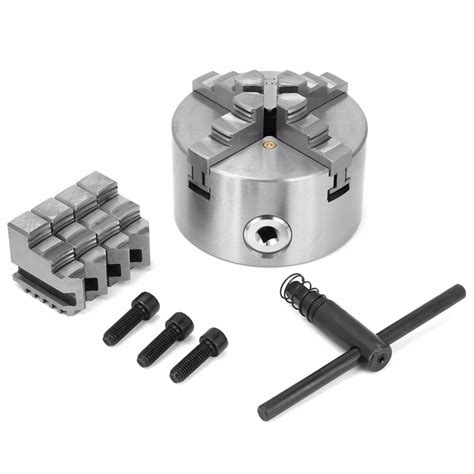 Buy 100mm 4 Jaw Self Centering Lathe Chuck With Extra Jaws Turning Machine