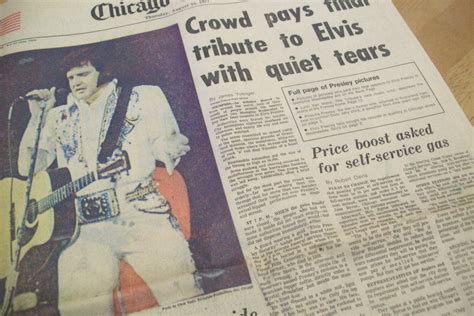 Vintage Elvis Newspapers Five Clippings King Of Rock N Roll Elvis