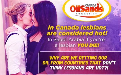 Hot Lesbians Canadian Oilsands Ad Gets Major Backlash News