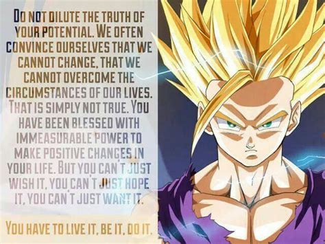 Gohannvidel Dragon Ball Z Quotes Inspirational 60 Of The Greatest