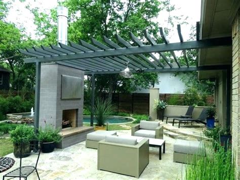 Attached House Outdoor Patio Pergola To Ideas A The Plans Decorative